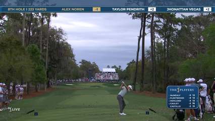 Alex Noren | Round 1 | 8th hole | Shot 1 | 2026 THE PLAYERS