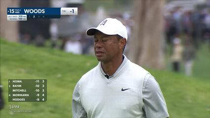 Tiger Woods | 2023 Genesis | Round 3 | 15th hole | Shot 2