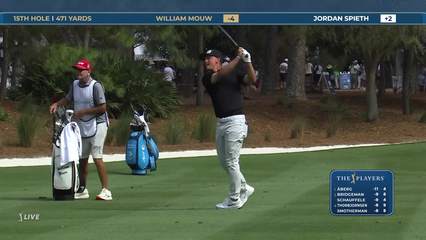 William Mouw | Round 3 | 15th hole | Shot 2 | 2026 THE PLAYERS