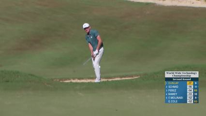Nick Dunlap | Round 2 | 1st hole | Shot 3 | 2025 World Wide Technology
