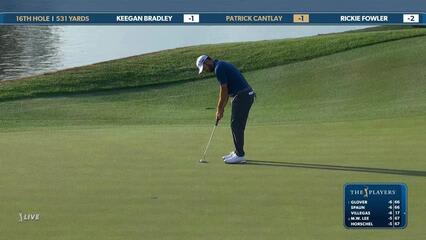 Patrick Cantlay | Round 1 | 16th hole | Shot 4 | 2025 THE PLAYERS