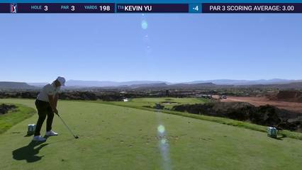 Kevin Yu | Round 2 | 3rd hole | Shot 1 | 2025 Bank of Utah