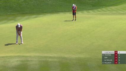 Tommy Fleetwood | Round 3 | 4th hole | Shot 4 | 2025 Travelers