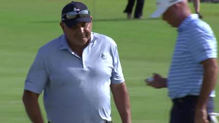 Ángel Cabrera | Round 3 | 11th hole | Shot 4 | 2026 Mitsubishi