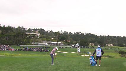 Jordan Spieth | Round 2 | 8th hole | Shot 2 | 2025 AT&T Pebble Beach