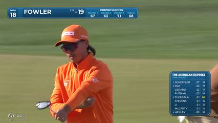 Rickie Fowler | Round 4 | 18th hole | Shot 4 | 2026 The American Express