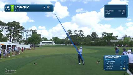 Shane Lowry | Round 1 | 9th hole | Shot 1 | 2026 Texas Children's