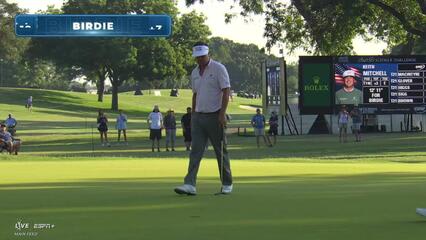 Keith Mitchell | Round 2 | 10th hole | Shot 3 | 2025 Charles Schwab