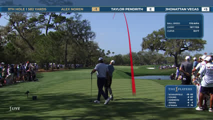 Alex Noren | Round 2 | 9th hole | Shot 1 | 2026 THE PLAYERS