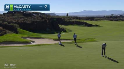 Matt McCarty | Round 2 | 16th hole | Shot 3 | 2025 Bank of Utah