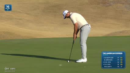 Christiaan Bezuidenhout | Round 2 | 16th hole | Shot 5 | 2026 The American Express