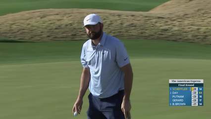 Scottie Scheffler | Round 4 | 14th hole | Shot 3 | 2026 The American Express