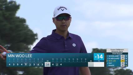 Min Woo Lee | Round 4 | 12th hole | Shot 4 | 2026 Texas Children's