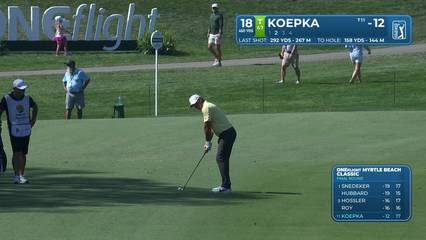 Brooks Koepka | Round 4 | 18th hole | Shot 2 | 2026 ONEflight Myrtle