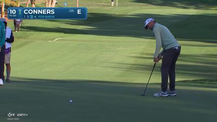 Corey Conners | Round 2 | 10th hole | Shot 3 | 2025 Valspar