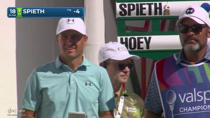Jordan Spieth | Round 3 | 18th hole | Shot 1 | 2026 Valspar