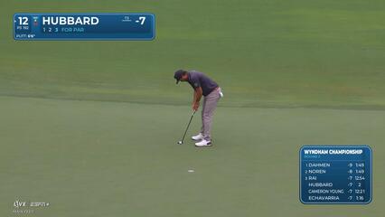 Mark Hubbard | Round 2 | 12th hole | Shot 3 | 2025 Wyndham