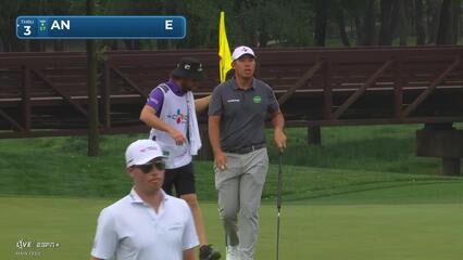 Byeong Hun An | Round 1 | 12th hole | Shot 4 | 2025 THE CJ CUP