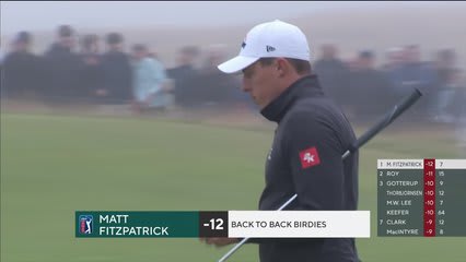 Matt Fitzpatrick | Round 3 | 7th hole | Shot 4 | 2026 Genesis Scottish Open