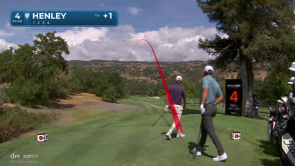 Russell Henley | Round 1 | 4th hole | Shot 1 | 2025 Procore