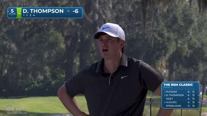 Davis Thompson | Round 1 | 5th hole | Shot 2 | 2025 The RSM Classic