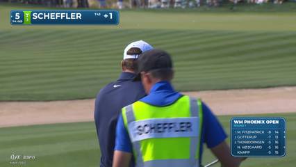 Scottie Scheffler | Round 1 | 5th hole | Shot 2 | 2026 WM Phoenix Open