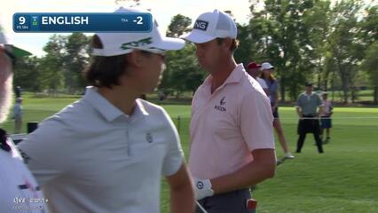 Harris English | Round 2 | 9th hole | Shot 1 | 2025 Houston Open