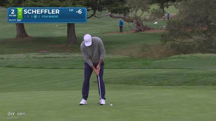 Scottie Scheffler | Round 3 | 2nd hole | Shot 4 | 2026 AT&T Pebble Beach
