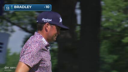 Keegan Bradley | Round 4 | 11th hole | Shot 3 | 2025 Rocket Classic