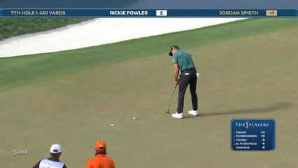 Jordan Spieth | Round 4 | 7th hole | Shot 3 | 2026 THE PLAYERS