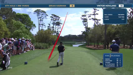 Brian Harman | Round 4 | 4th hole | Shot 1 | 2026 THE PLAYERS