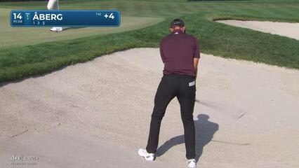 Ludvig Åberg | Round 3 | 14th hole | Shot 2 | 2025 Arnold Palmer Invitational
