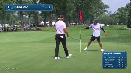 Jake Knapp | Round 2 | 9th hole | Shot 3 | 2025 Rocket Classic