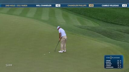 Chandler Phillips | Round 4 | 2nd hole | Shot 4 | 2025 THE PLAYERS