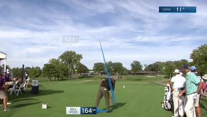Ángel Cabrera | Round 2 | 18th hole | Shot 1 | 2025 Sanford Int
