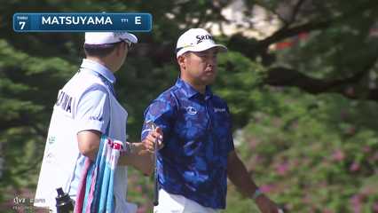 Hideki Matsuyama | Round 1 | 7th hole | Shot 3 | 2026 Sony Open