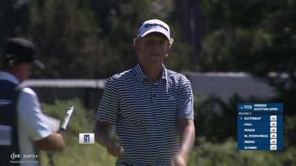 Martin Couvra | Round 3 | 4th hole | Shot 4 | 2025 Genesis Scottish Open