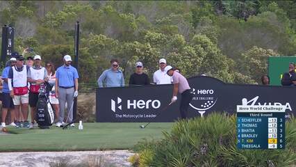 Tom Kim | Round 3 | 7th hole | Shot 1 | 2024 Hero World Challenge