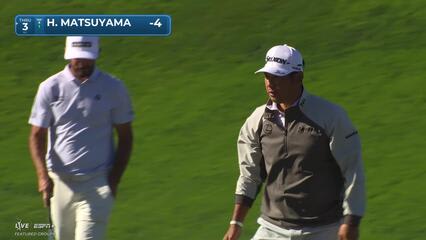 Hideki Matsuyama | Round 2 | 12th hole | Shot 3 | 2025 Farmers