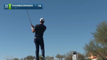 Michael Thorbjornsen | Round 4 | 13th hole | Shot 3 | 2026 WM Phoenix Open