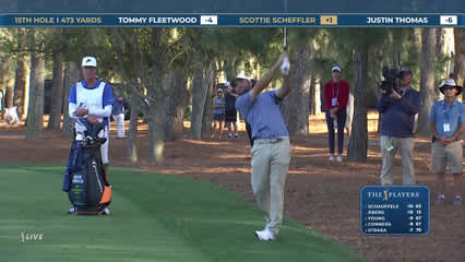 Scottie Scheffler | Round 2 | 15th hole | Shot 2 | 2026 THE PLAYERS