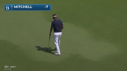 Keith Mitchell | Round 1 | 13th hole | Shot 3 | 2025 Valero