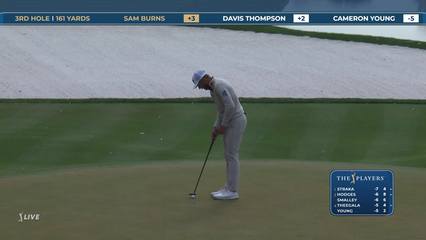 Sam Burns | Round 2 | 3rd hole | Shot 3 | 2026 THE PLAYERS