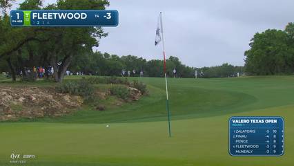 Tommy Fleetwood | Round 1 | 1st hole | Shot 2 | 2026 Valero