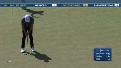 Taylor Pendrith | Round 2 | 8th hole | Shot 3 | 2026 THE PLAYERS