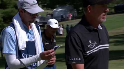 Alex Cejka | Round 3 | 10th hole | Shot 4 | 2025 Stifel