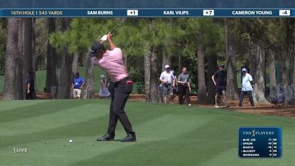Karl Vilips | Round 2 | 16th hole | Shot 2 | 2025 THE PLAYERS