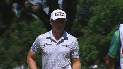Mackenzie Hughes | Round 2 | 10th hole | Shot 4 | 2025 Charles Schwab