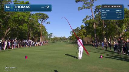Justin Thomas | Round 2 | 14th hole | Shot 1 | 2025 Valspar
