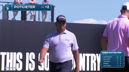 Aldrich Potgieter | Round 2 | 18th hole | Shot 4 | 2025 Genesis Scottish Open